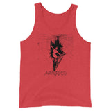 Woman of the Web Unisex Tank Top - Red Triblend - Pulp & Stitch