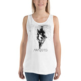 Woman of the Web Unisex Tank Top - White - Pulp & Stitch