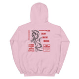 Zenda the Snake Charmer Unisex Hoodie - Light Pink - Pulp & Stitch