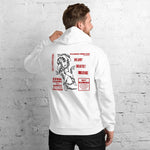 Zenda the Snake Charmer Unisex Hoodie - White - Pulp & Stitch