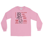 Zenda the Snake Charmer Unisex Long Sleeve Shirt - Light Pink - Pulp & Stitch