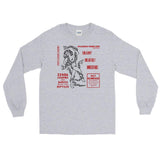 Zenda the Snake Charmer Unisex Long Sleeve Shirt - Sport Grey - Pulp & Stitch