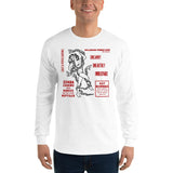 Zenda the Snake Charmer Unisex Long Sleeve Shirt - White - Pulp & Stitch