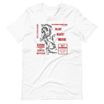 Zenda the Snake Charmer Unisex T-Shirt - White - Pulp & Stitch