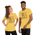 Zenda the Snake Charmer Unisex T-Shirt - Yellow - Pulp & Stitch