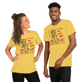 Zenda the Snake Charmer Unisex T-Shirt - Yellow - Pulp & Stitch