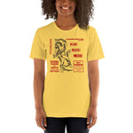 Zenda the Snake Charmer Unisex T-Shirt - Yellow - Pulp & Stitch