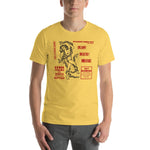 Zenda the Snake Charmer Unisex T-Shirt - Yellow - Pulp & Stitch