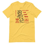 Zenda the Snake Charmer Unisex T-Shirt - Yellow - Pulp & Stitch